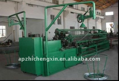 fully automatic diamond wire mesh weaving machine