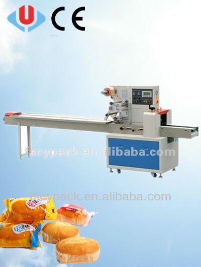 Fully automatic flow bread packaging machine