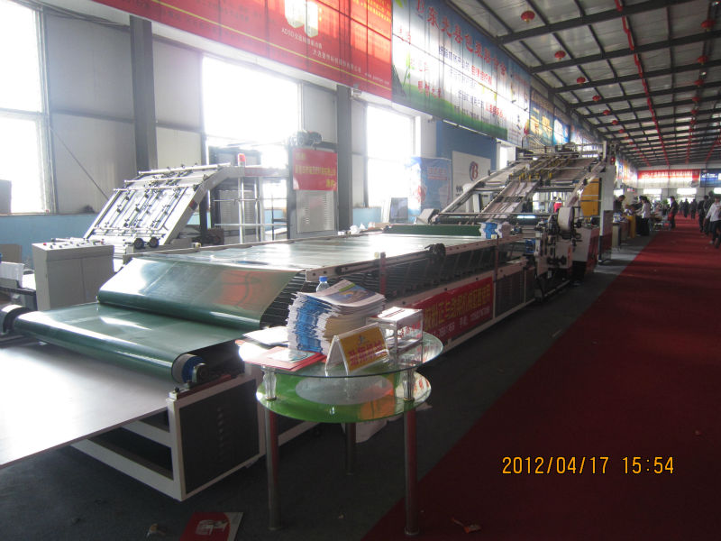 Fully automatic flute laminating machine