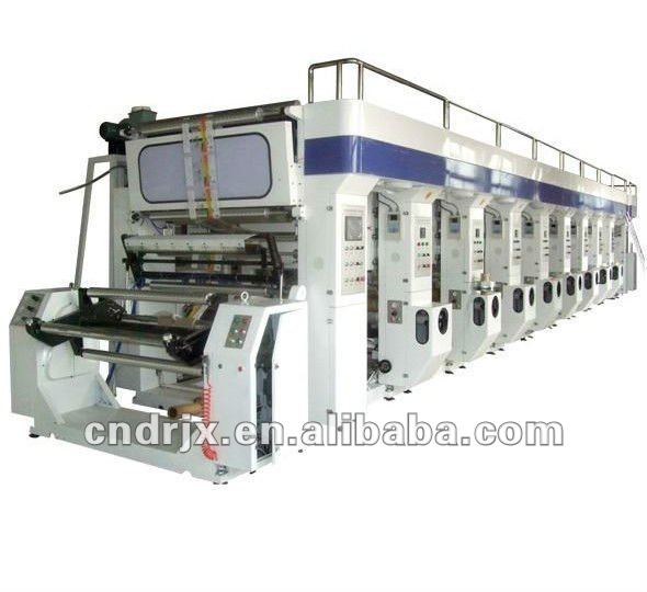 Fully Automatic Gravure Printing Machine/ 7 Motor Computer Gravure Printing Machine