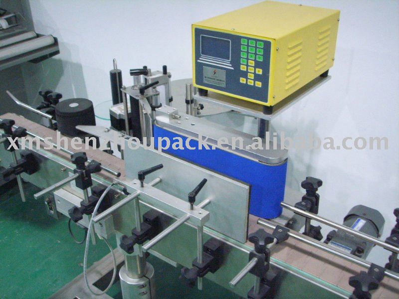 Fully Automatic High Speed Pressure Sensitive Round Bottle Labeling Machine