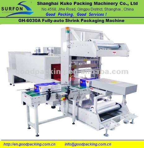 Fully Automatic Shrink Wrap Machine, Shrink Packaging Machine, Bottle Shrink Wrap Machine