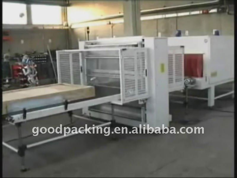 Fully automatic shrink wrap tunnel
