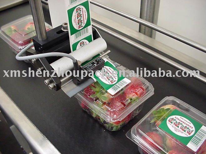 Fully Automatic Top Labeling Applicator Machine for Carton Box and Square Bottle