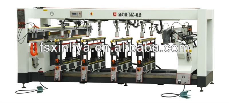 Furniture Carpentry Six-row Drill (Digital Display)