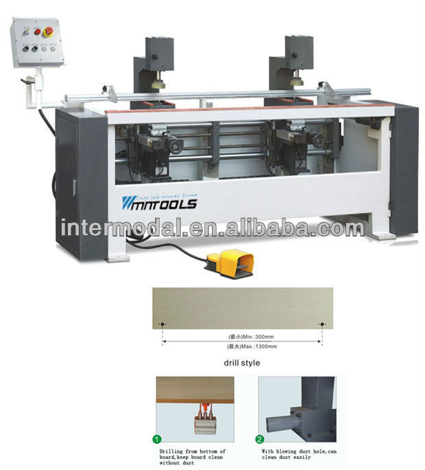 Furniture hinge drilling machine