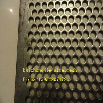 galvanized perforated filter meshes