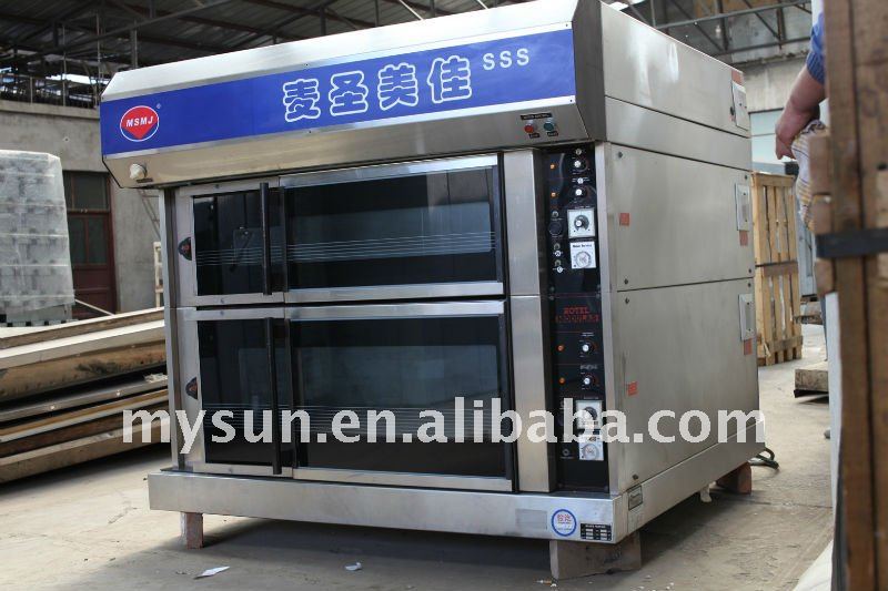 Gas baking deck oven/ Bread electric ovens