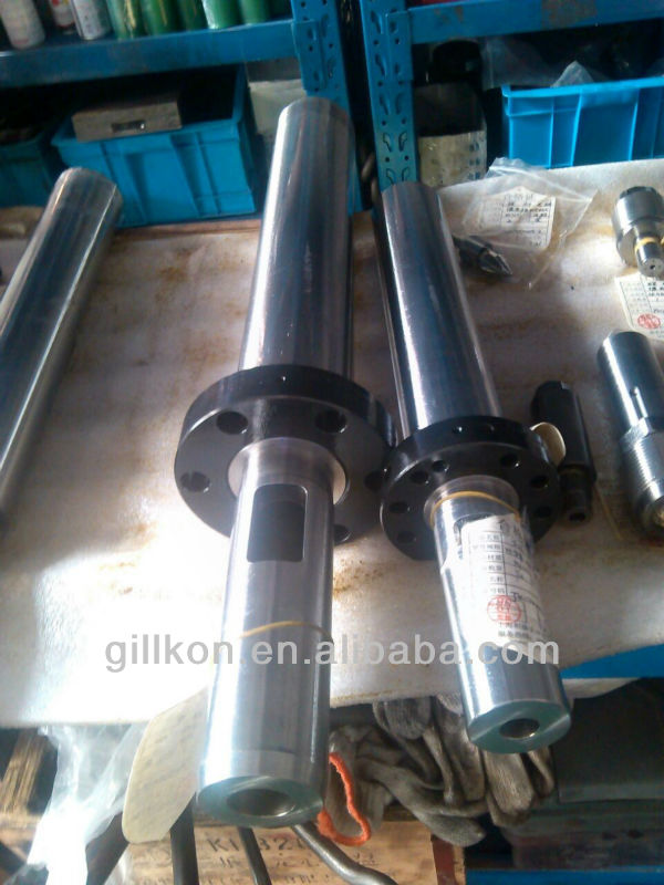 gas nitrided screw barrel for single extruder machine