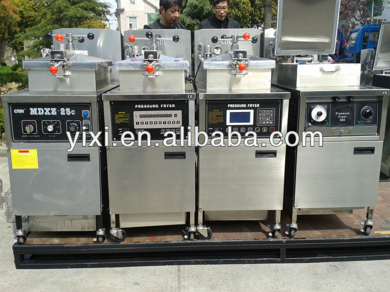 Gas Pressure Fryer Wtih Oil Pump and Filter PFG-600 (CE & Manufacturer)