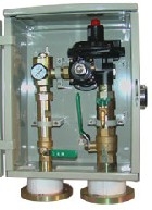 Gas pressure regulate box