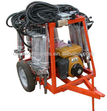 Gasoline type Hydraulic Concrete Splitter, Rock Impact Machine