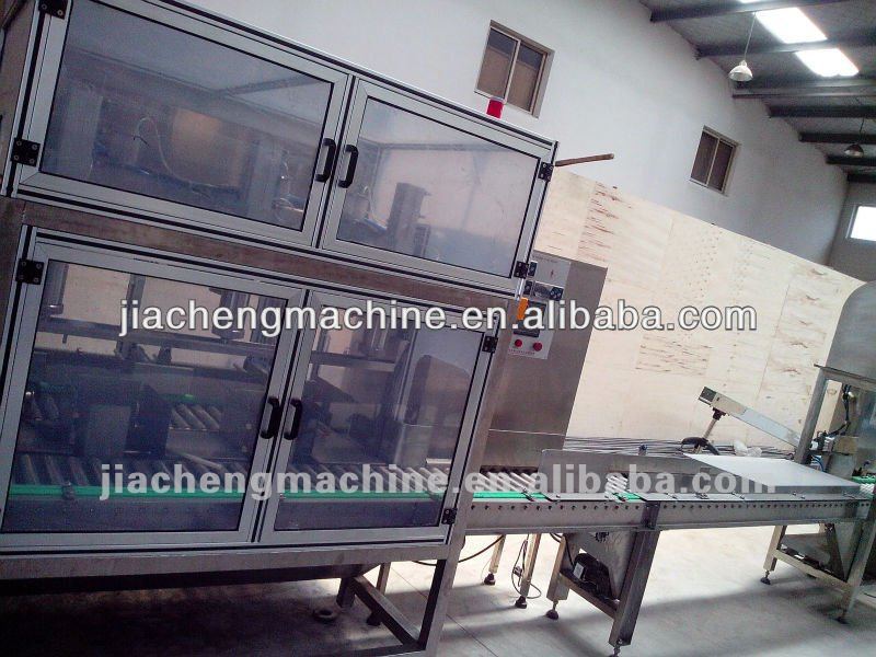 GFE-5 Automatic Five Heads Weighing Filling and capping equipment(barrel filling line)