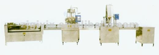 GFP can filling and sealing production line for carbonated drinks