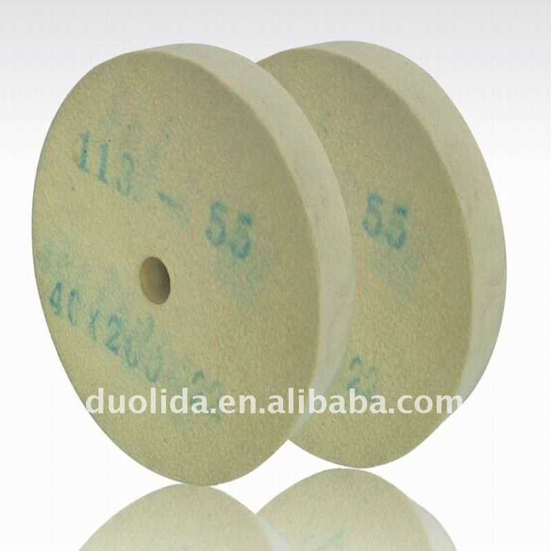 glaas polishing wheel, pure felt polishing wheels S46