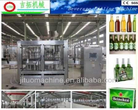 Glass Alcohol/Beer filling line