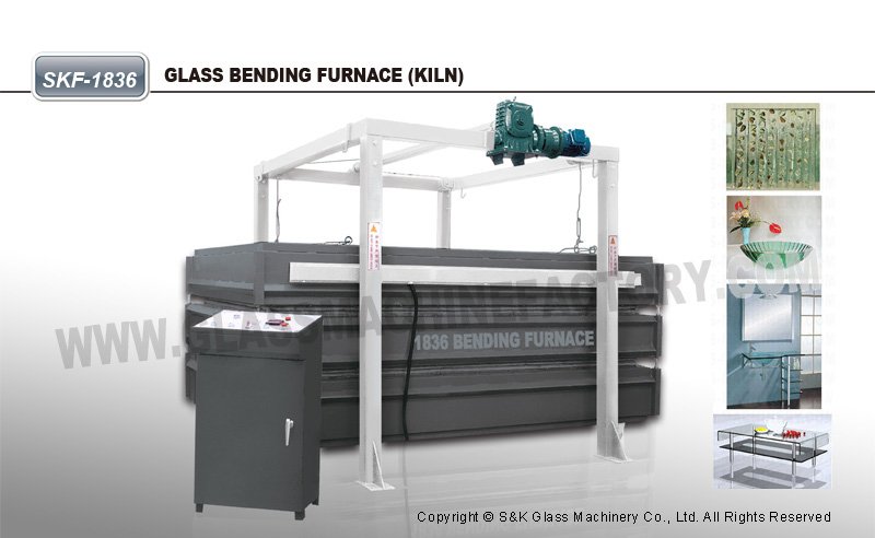 glass bending machine / glass bending furnace - kiln