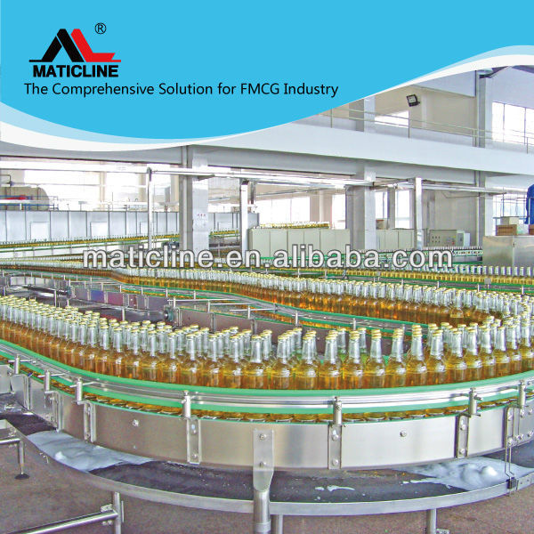 glass bottle beer filling machine