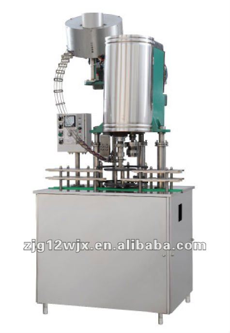 glass bottle cap locking machine