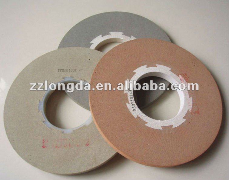 Glass coating removal wheel