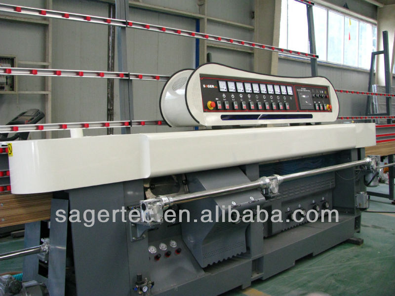 glass miter edging machine