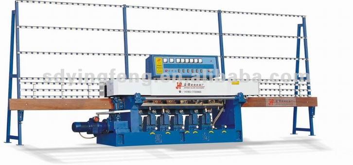 Glass straight line round edge Machine/Duck mouth glass edging machine