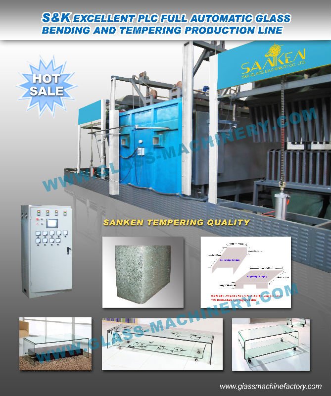 Glass Tempering and bending Machine