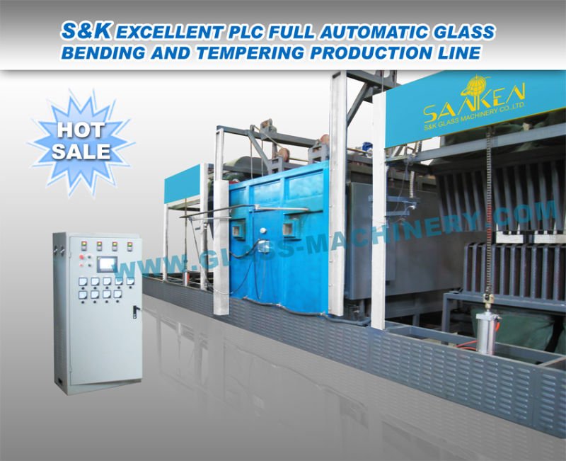 Glass Tempering and Bending Machine