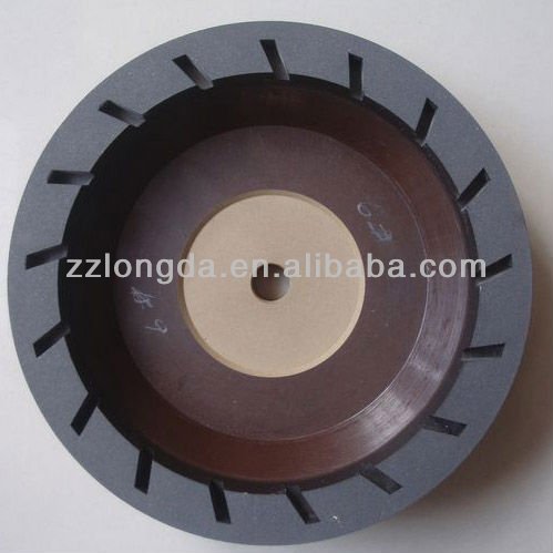 Glass useing resin grinding wheel for Bottero machine