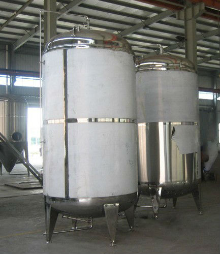 glycol jacket conical beer fermenter with conical bottom cooling jacket