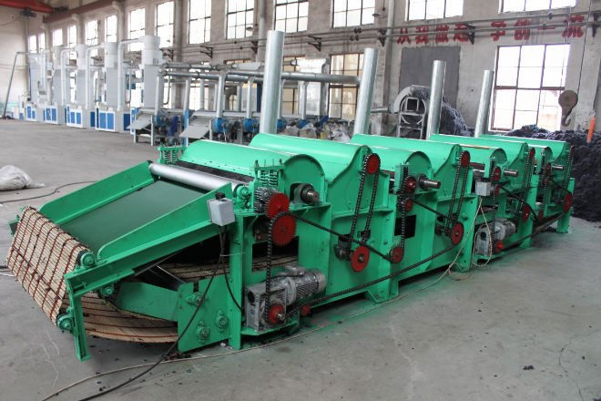 GM-400-6/4/3/2 Cotton Waste/ Fabric/ Fiber Recycling Machine GM-400 GM-400-6/4/3/2 Cotton Waste/ Fabric/ Fiber Recycling Machine