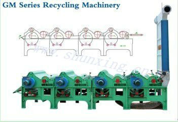 GM-610/410/310/210 textile waste recycling machine GM-610/410/310/210 GM-610/410/310/210 textile waste recycling machine
