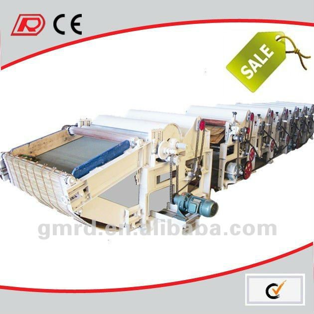 GM-610 six Roller cotton waste/textile waste Recycling machine