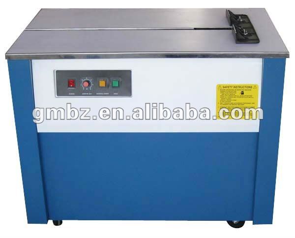 GM-B001A High-table semi-auto box strapping machine(Push-Button Panel)