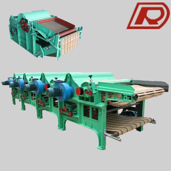 GM250 Four Roller Cotton Waste Recycling Machine GM250 GM250 Four Roller Cotton Waste Recycling Machine