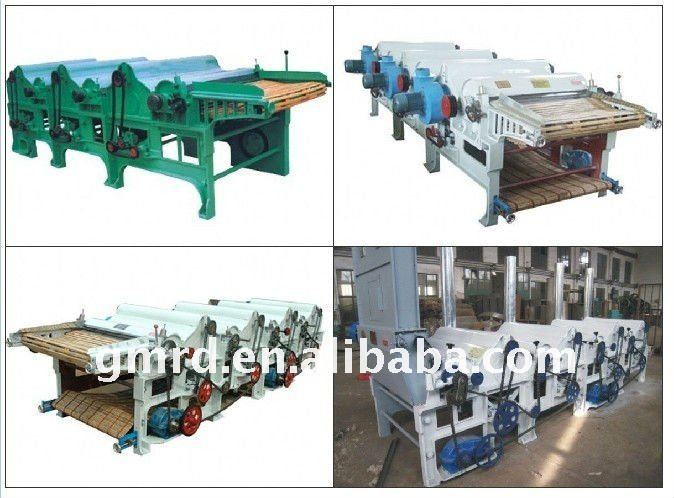 GM400-4 four rollers waste fabric recycling machine GM400 GM400-4 four rollers waste fabric recycling machine