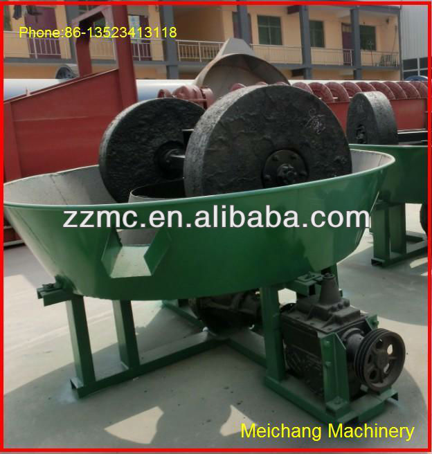 Gold Ore Wet Pan Mill/ Wet Grinding Pan Mill 86-13523413118 850,900,1000,1100,1200,1400,1600 Gold Ore Wet Pan Mill/ Wet Grinding Pan Mill 86-13523413118