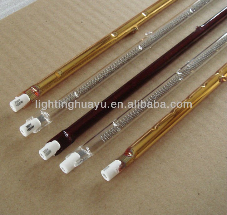 Gold Twin Tube Heat Lamp