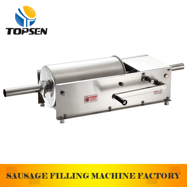 Good 12L kitchen equipment sausage filling and clipping machine machine