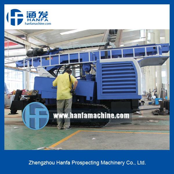 Good at drilling rock!! Powerful and Efficient HF300Y hydraulic water well drilling equipment