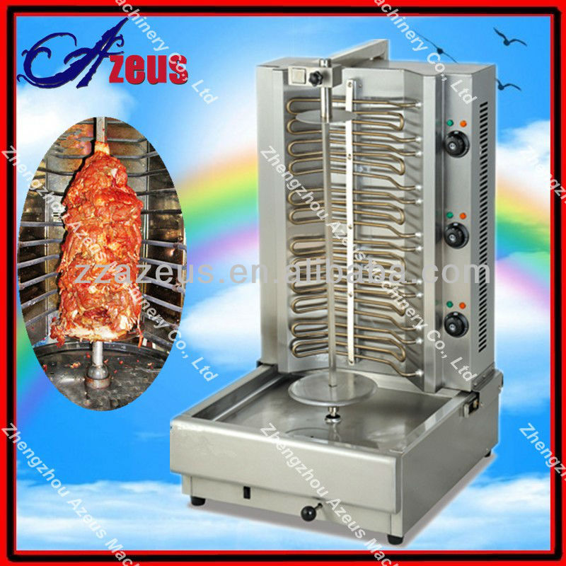 good performance AZEUS electric doner kebab machine