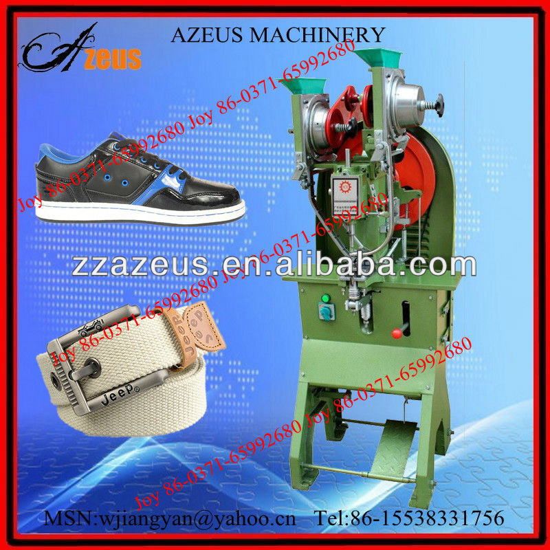 Good-quality and low consumption automatic eyelet punching machine
