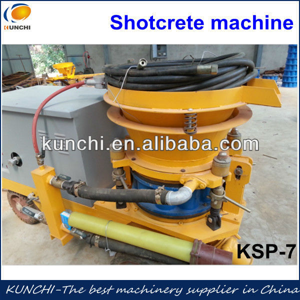 Good quality dry and wet type shotcrete machine with best price
