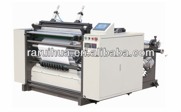 Good quality Fax/Cash Paper rolls slitter rewinder machine