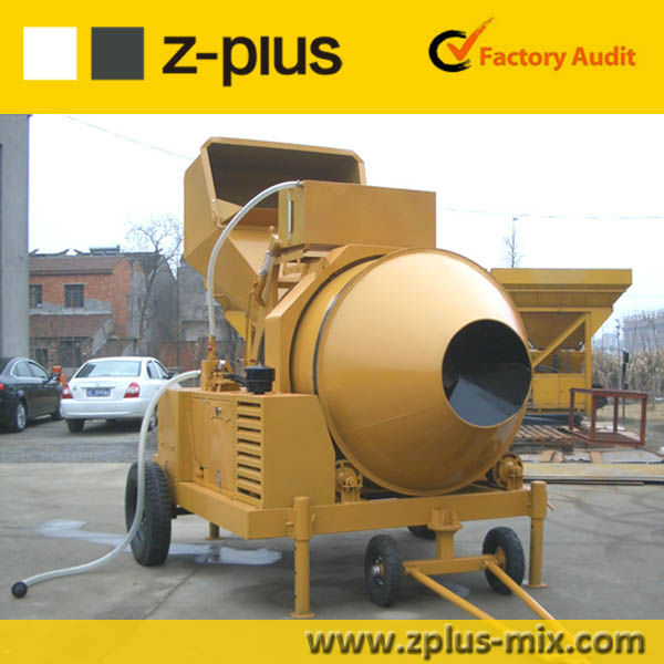 Good quality JZR500H portable diesel cement mixers