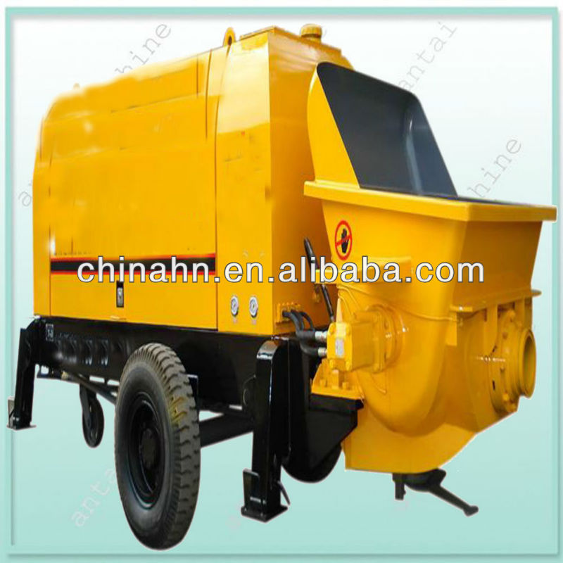 Good quality trailer mounted concrete pump