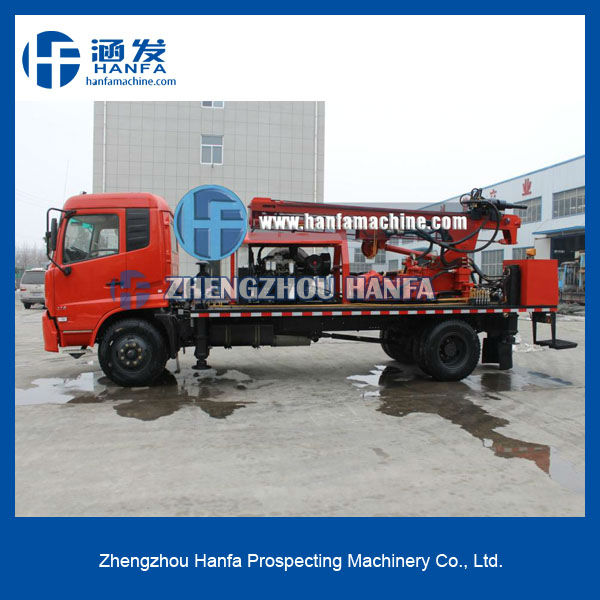 Good supplier of truck drilling rig in China .HFT300