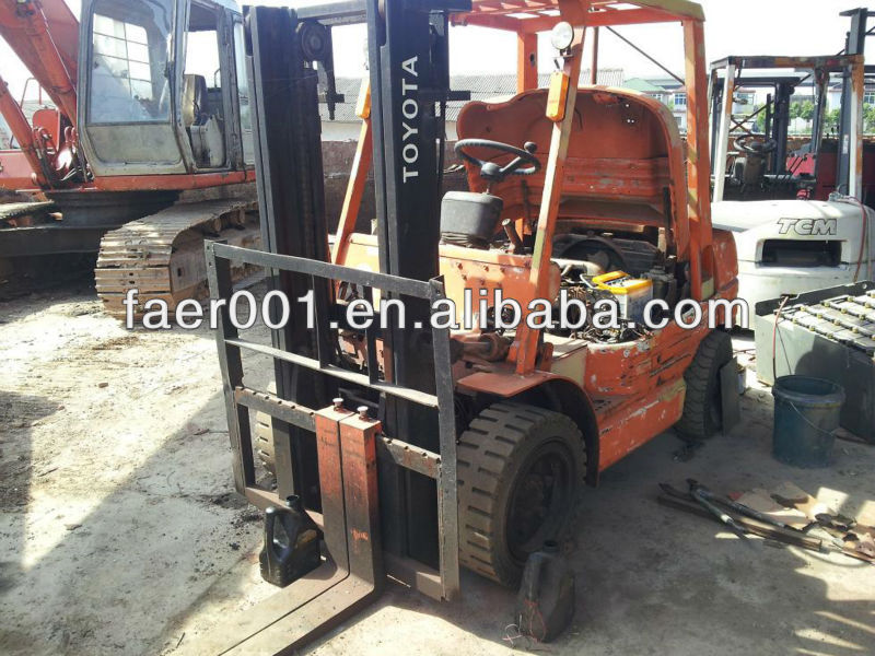 good working condition used toyota 3ton forklift