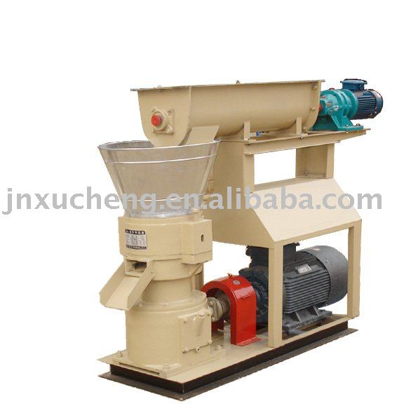 Grain husk pellet machine