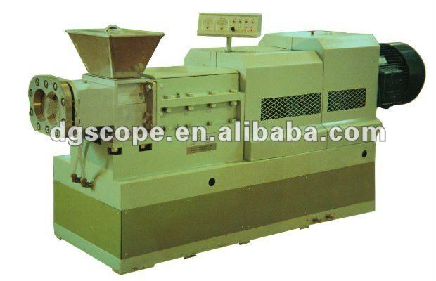 Granulator for chemical with double screw